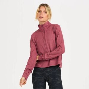 Vuori women’s Crescent half zip